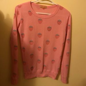 Primp Strawberry Print Long-Sleeve